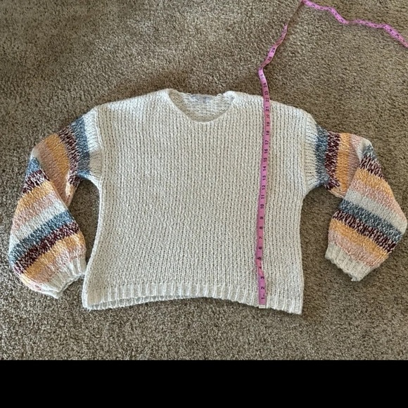 Baltic Born LUM Robledo Chunky Knit Stripe Sweater | Oatmeal
Size Large - Picture 12 of 12
